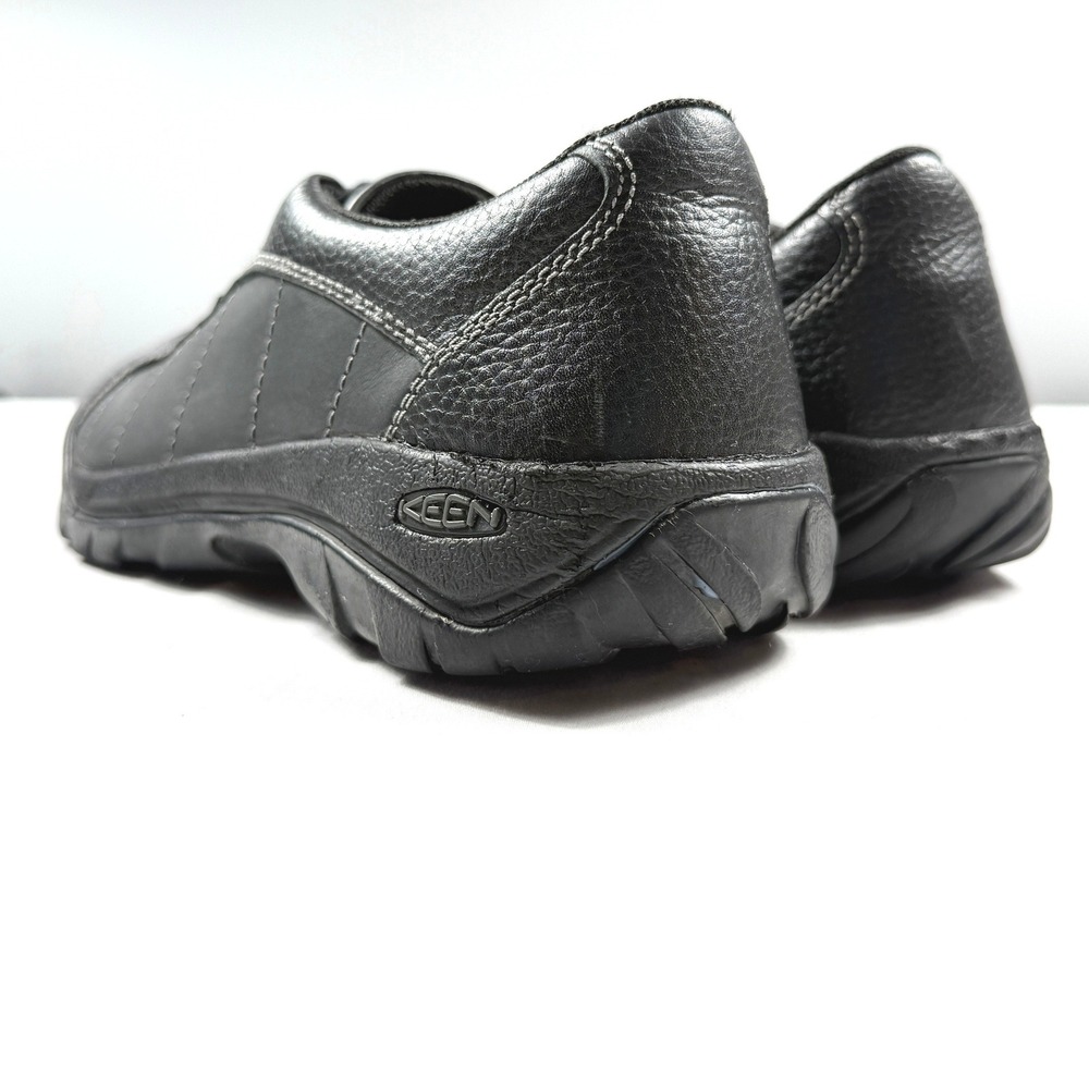 KEEN Presidio Womens Black Leather Suede Walking Shoes Sneakers Size 9.5 - Picture 5 of 7